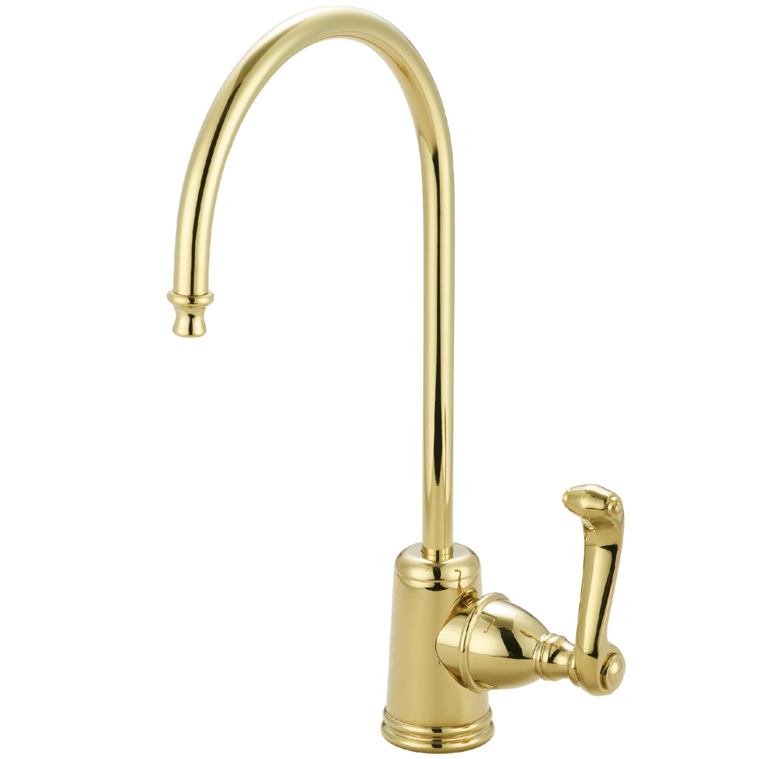 Kingston Tulare KS7192FL - Royale Single-Handle 1-Hole Deck Mount Water Filtration Faucet, Polished Brass — image 1